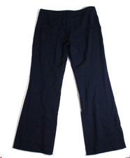 Nine West Women Blue Pants Wide Leg Casual Business Size 12