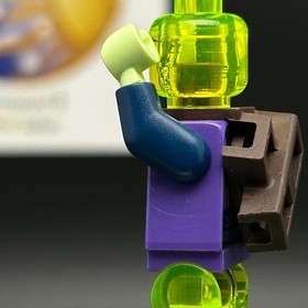 LEGO BRAND Ghost Warrior Cowler njo156 NINJAGO MINIFIGURE with weapons 70736