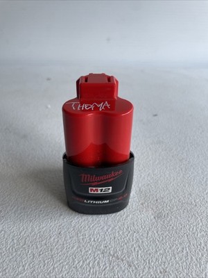 Genuine Milwaukee M12 Red Lithium CP2.0 2.0Ah Battery 48-11-2420 OEM 12 Volt NEW