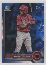 2022 Bowman Chrome Sapphire Edition Prospects Yerlin Confidan #BCP-187 0c6