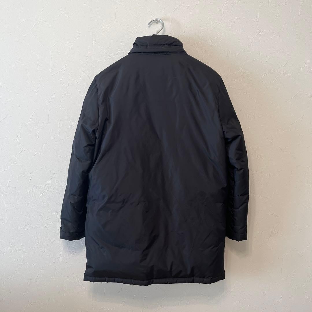 Burberry BLACK LABEL fur hood down coat size M Black rare Men's From Japan thumbnail 18