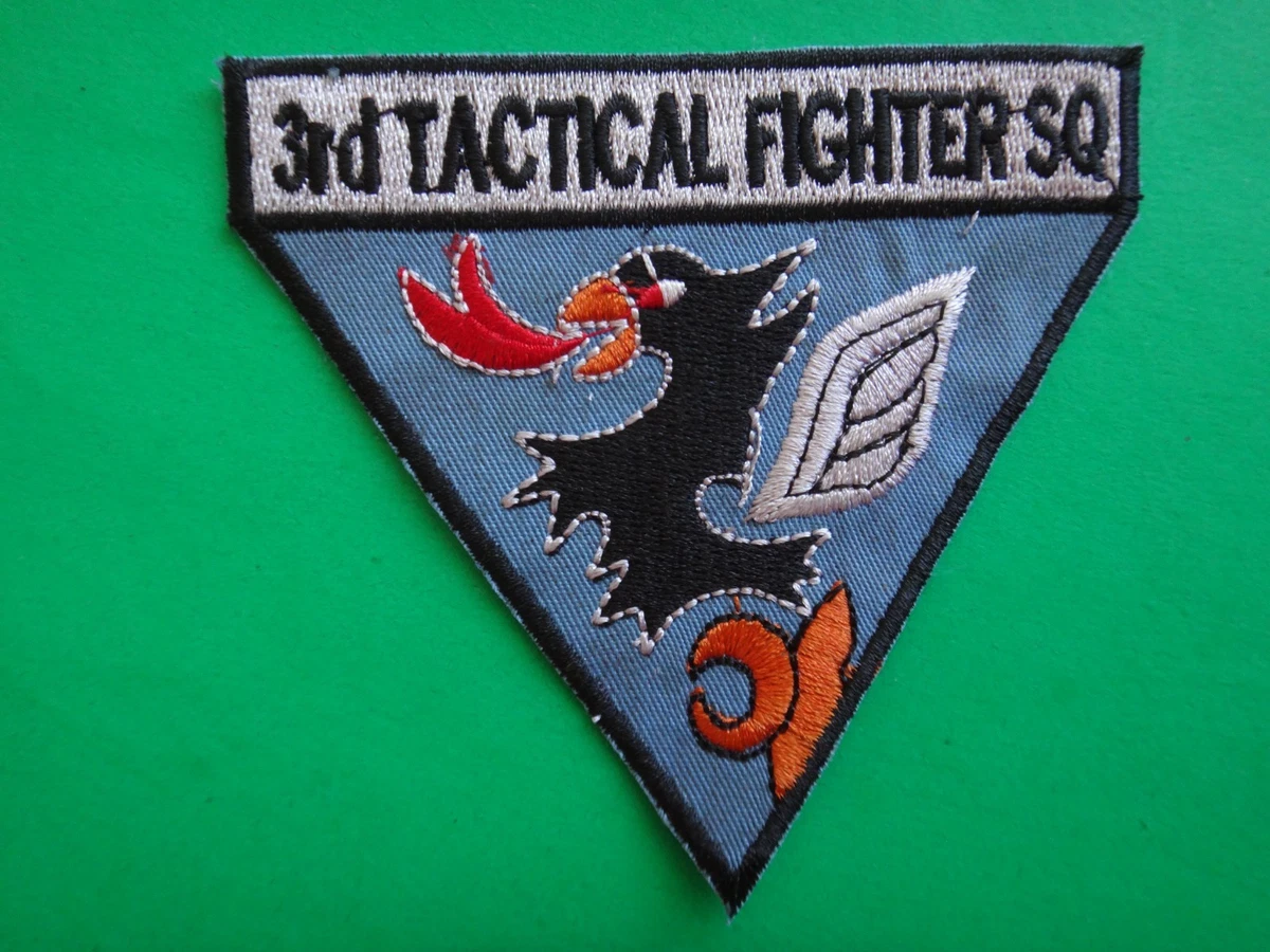 Tactical Fighter Squadron In Original Vietnam War Patches for sale