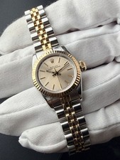 Rolex Oyster Perpetual Lady Vintage Watch 67193 Jubilee Bracelet Working 26mm