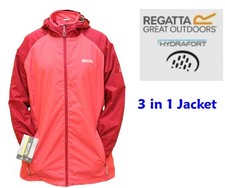 Image of STOCK CLEARANCE SALE - Regatta Ladies Waterproof Jackets - TO CLEAR
