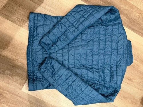 Patagonia Men's Nano Puff Jacket Teal Blue Size M image 4