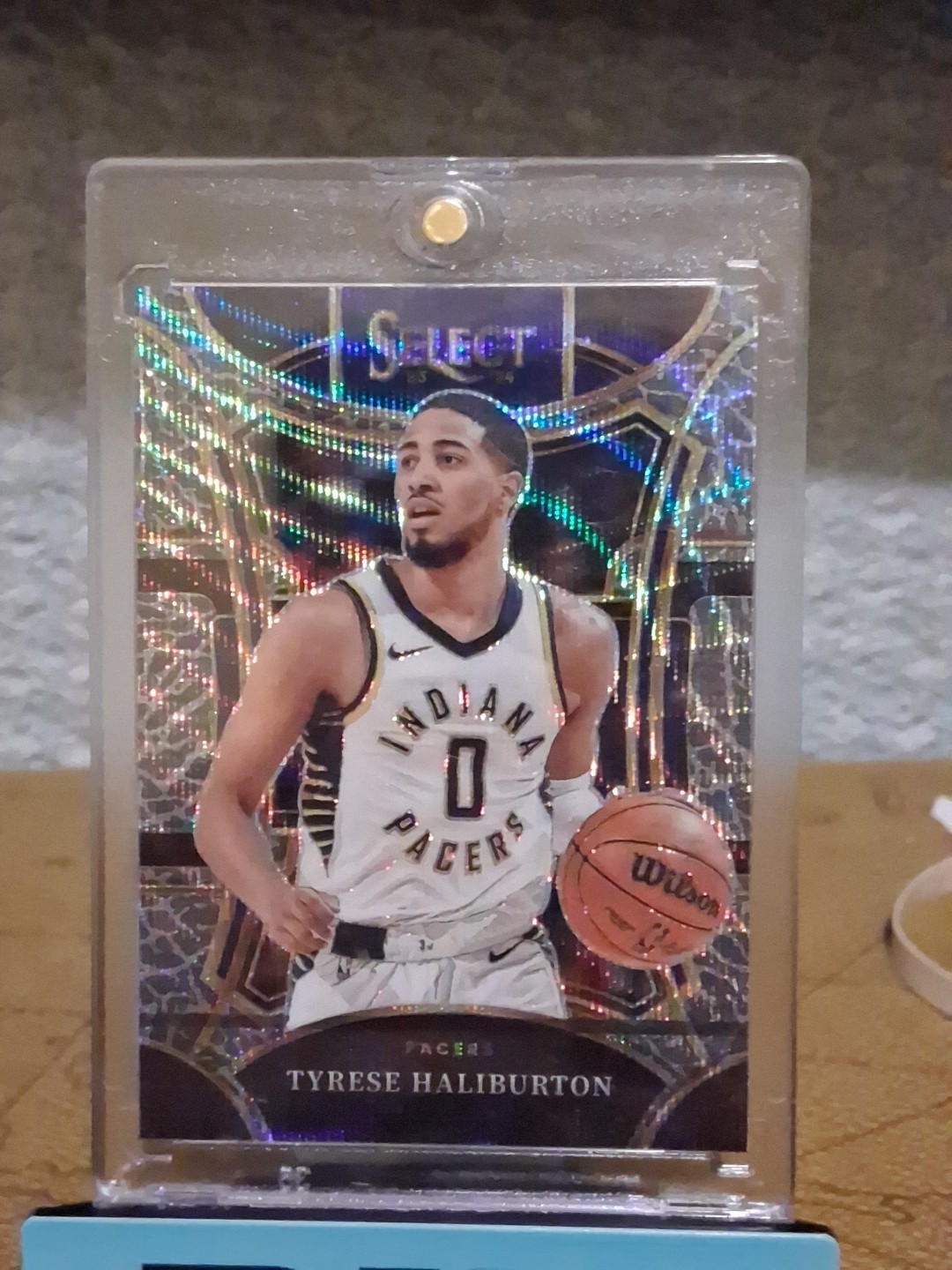 2023-24 Panini Select - Mezzanine Level Tyrese Haliburton #372 Elephant Prizm