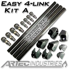Artec for Easy 4 Link Kit A No Tube All 1.25 Inch Rod Ends