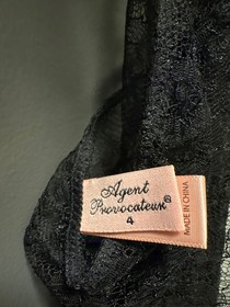 Agent Provocateur Annoushka Black Dress AP4 Large NWT $1,190