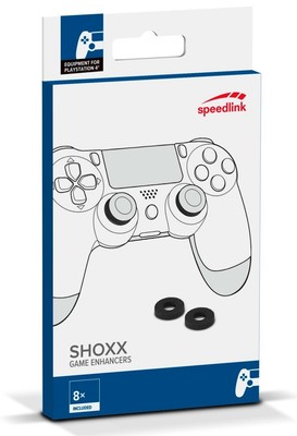 8 Aufsatz Thumb-Sticks Aim Ziel-Hilfe Präzision Ring für Sony PS4 PS5 Controller