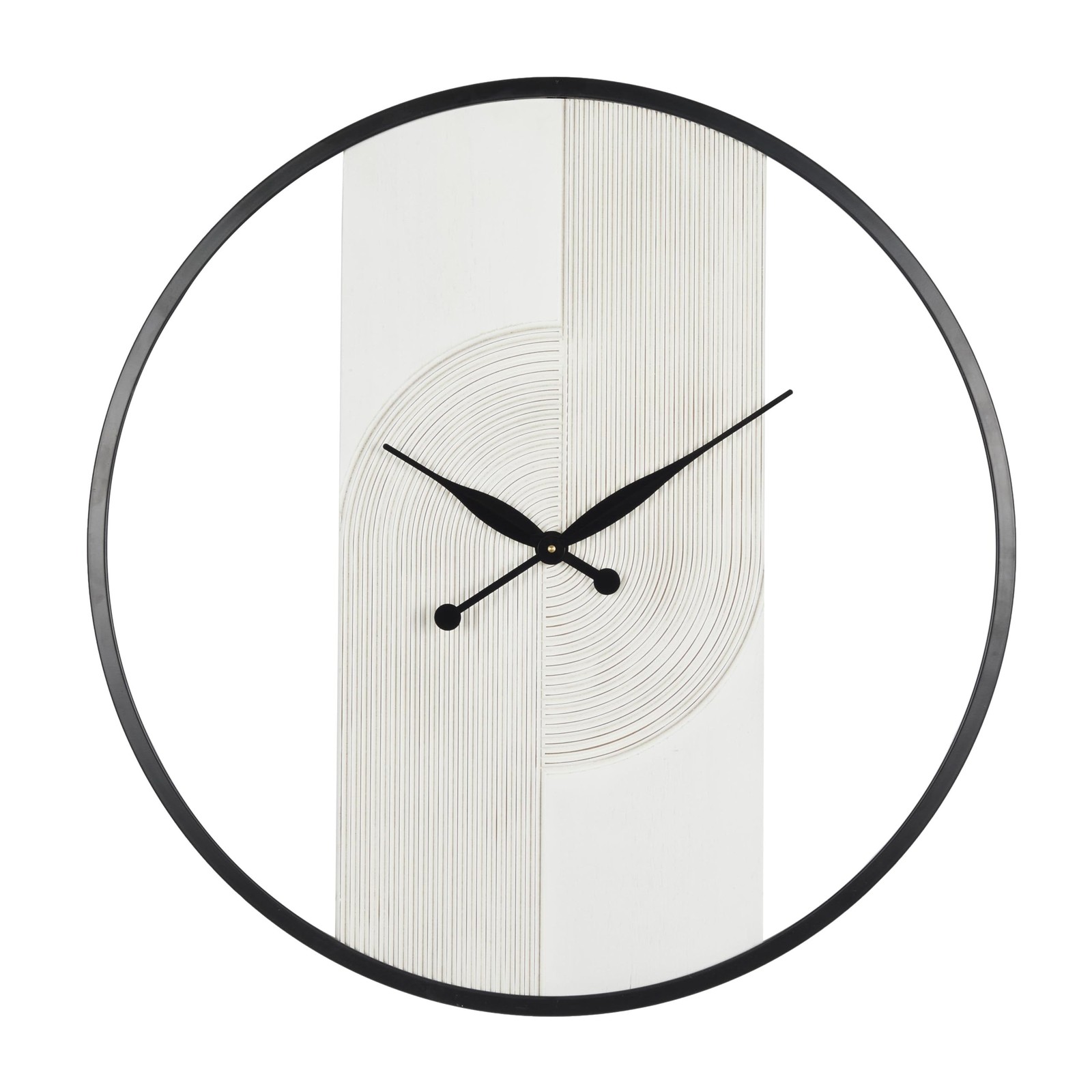 Deco 79 Wood Geometric Decorative Wall Clock Art Deco Inspir