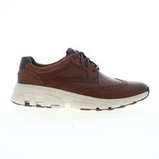Rockport ReboundX Wingtip CJ3051 Mens Brown Oxfords Wingtip & Brogue Shoes