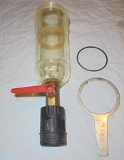 Honeywell Braukmann Filter F76 Filterglas + Schlüßel