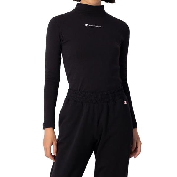 Футболка Champion Legacy Damenkleidung 115432KK001 ФУТБОЛКА С ВЫСОКИМ ВОРОТОМ Schwarz 6090₽