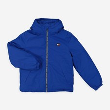 Image of Tommy Hilfiger Royal Blue Padded Jacket 14 YRS