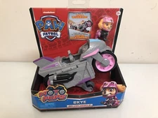 Paw Patrol Moto Pups SKYE Deluxe Motorcycle Pull Back Vehicle Toy & Figure NEW