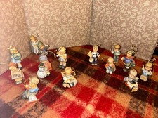 Goebel Christmas Ornaments Berta Hummel Vintage 1997 Lot Of 14
