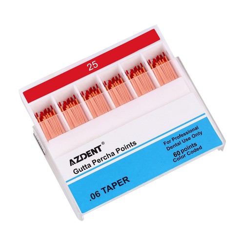 AZDENT Dental Gutta Percha Points.02/.04/.06 Taper For Root Canal Endo Treatment - Picture 146 of 171