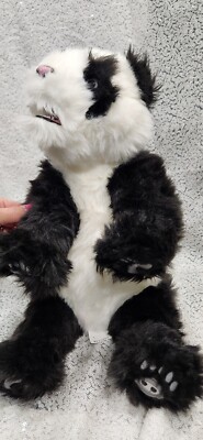 WowWee Interactive Animatronic Life Like Baby Panda Bear Cub  14'' sitting  2007