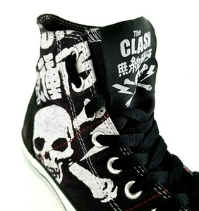 CONVERSE The CLASH Revolution Rock Black High Top Shoes Men's 7 Women's 9  EU 40 | eBay