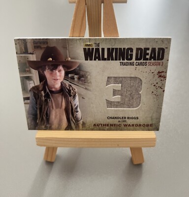 The Walking Dead Season 3 - Carl Grimes Authentic Wardrobe Relic  Chandler Riggs