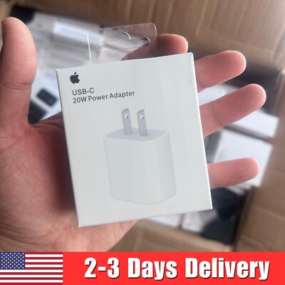 20W Charger USB-C Power Adapter Genuine For Apple iPhone 11 12 14 15 16 Pro Max
