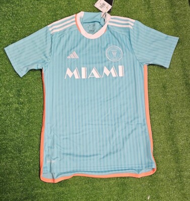 Men's Inter Miami CF Lionel Messi adidas Aqua 2024/25 Archive