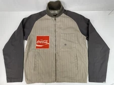 Coca-cola Riverside Delivery Driver Jacket Vtg 1970s Coke Employee Uniform 40L