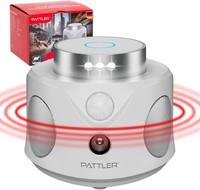Pattler Dissuasore Per Topi Ad Ultrasuoni, Repellente Ultrasuoni Topi, Ultrasuon