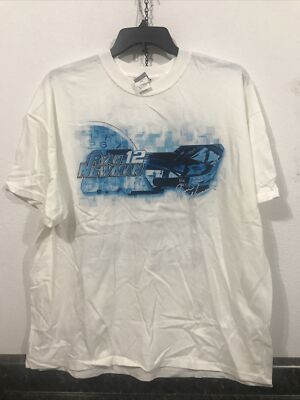 Nascar Ryan Newman T-Shirt 2XL White Color (2-TW-2836)