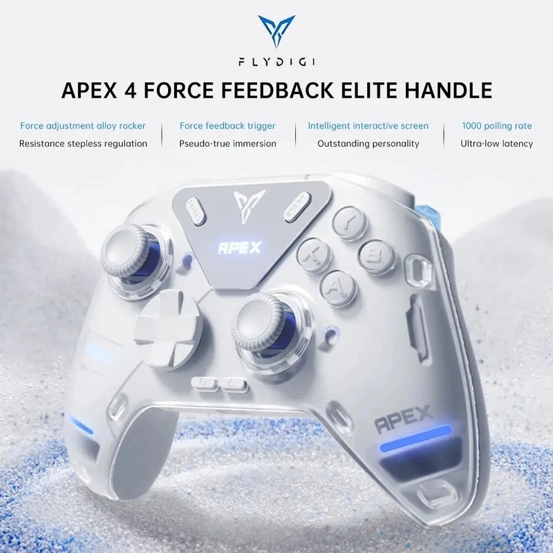 APEX 4 Wireless Gaming Controller for PC Switch Mobile TV Box with Vibration & P