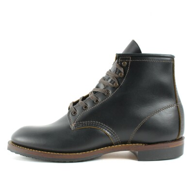 RED WING shoes Style No 9060 BECKMAN FLATBOX Black Klondike Men's