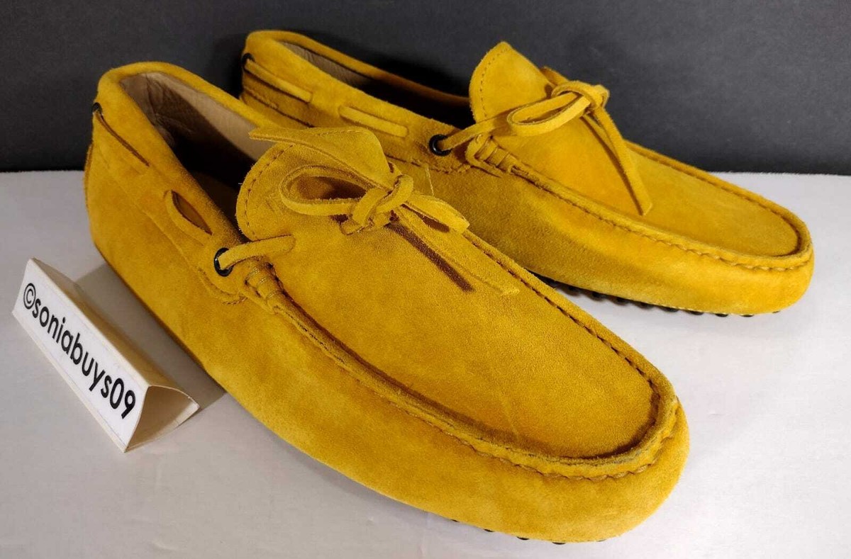 TOD\'s Gommino Driving Shoes, Size US 8.5, Yellow Suede Tod main image 2
