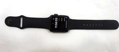 APPLE Watch Series 3 GPS - 42MM Aluminum Case A1859 - Black | eBay