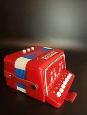 Woodstock Music Collection Children’s Accordion Red Musical Toy Works