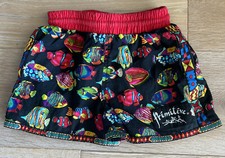 VTG 90s Primitive Prints Children  s Cotton Volleyball Shorts Size 4 Small