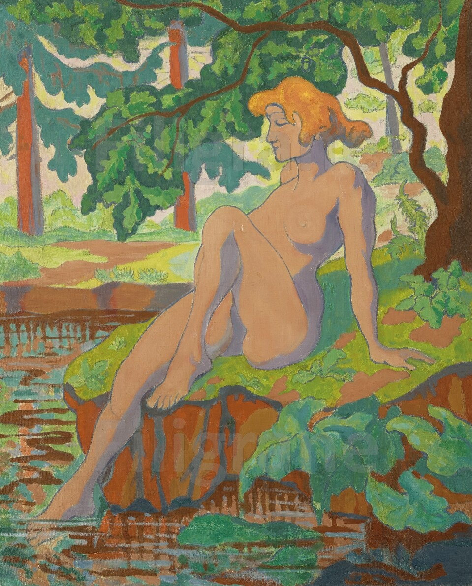 Paul-Élie Ranson reproduction de tableau Rivl format 40x60cm impression sur toile
