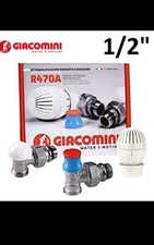 Kit Valvole Termosifoni radiatore Giacomini R470AX003 1/2" x 16 SQR