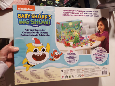 Baby Shark's Big Show 24 Days of Fishmas Advent Calendar Playset Scene  READ | eBay