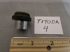 Tiyoda 4X Microscope Objective Made In Japan Color Code Black