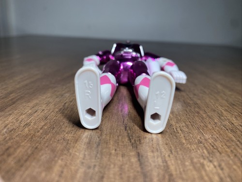 Vintage Mighty Morphin Power Rangers Movie 90er Bandai Metallic Pink Actionfigur - Bild 11 von 15