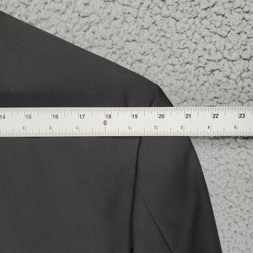 Caravelli Men's Blazer 42S Black SUPERIOR 150's EIFFEL Three Button Jacket - Picture 6 of 13