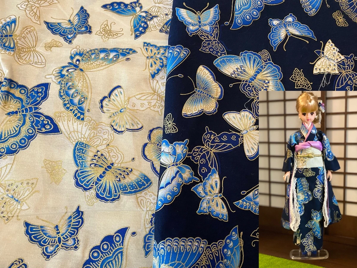 Kimono top fabric dress