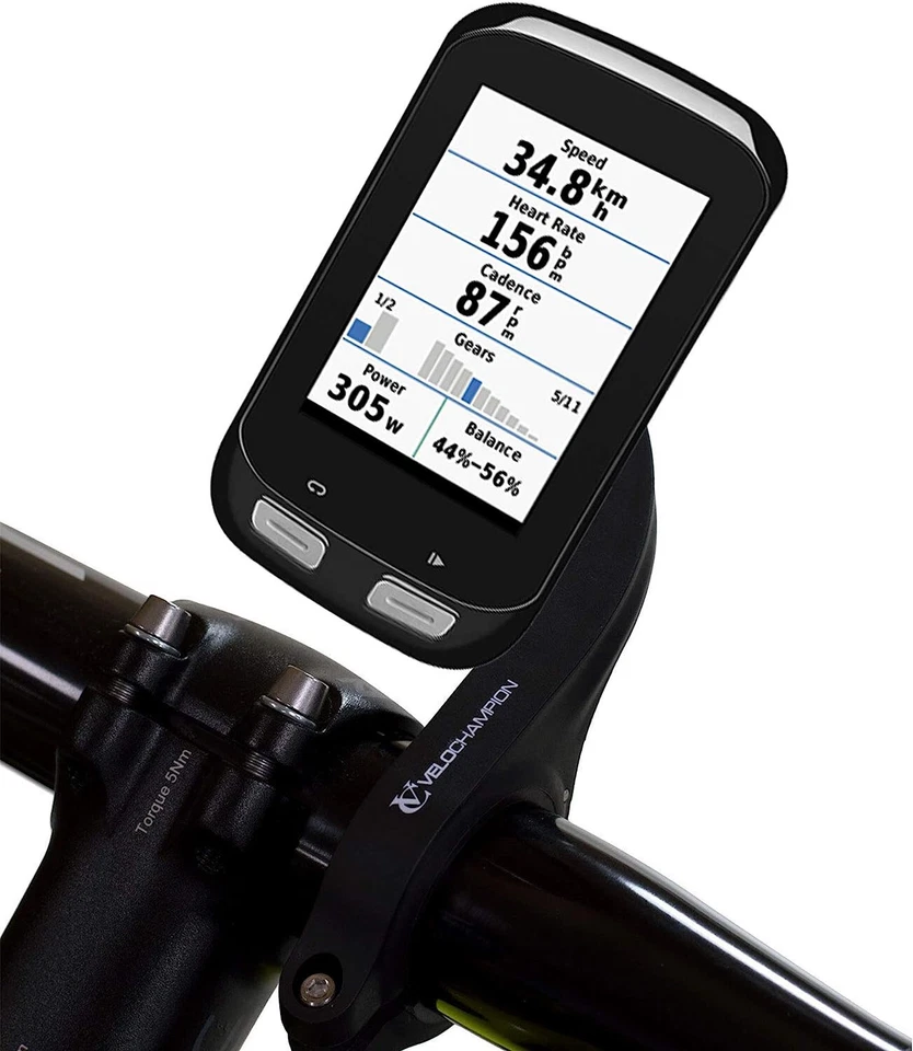 staffa supporto braccio contachilometri ciclocomputer gps garmin bryton manubrio - Immagine 2 di 4