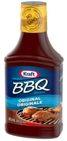 Kraft BBQ Sauce, Original, 455mL