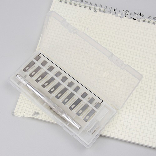 10-Blade 4# Aluminum Alloy Phone Back Cover Glass Remover Mobile Repair Tool i - Zdjęcie 7 z 9
