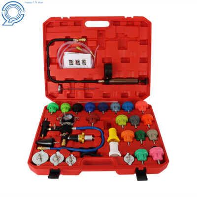 #ad #ad 33pcs Radiator Pressure Tester Vacuum Type Cooling Purge System Refill Kit $62.83