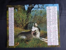almanach des postes 1987-husky sibérien-verbier