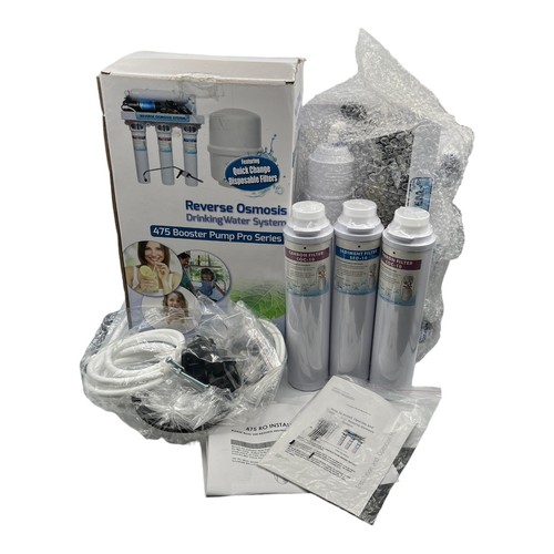 Aqua Flo 4 Stage Quick Change Under Sink Filter Reverse Osmosis System - Picture 2 of 4