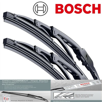 Bosch Wiper Blades Direct Connect for 2006-2012 Kia Sedona Left Right Set of 2 x