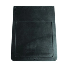 Mud Flap Plain Black 24 x 24